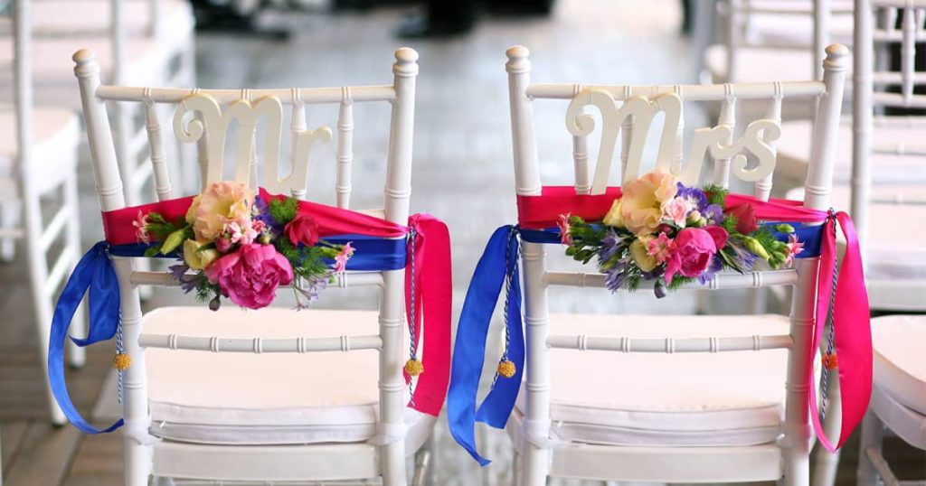 dekor tippek chiavari székekhez